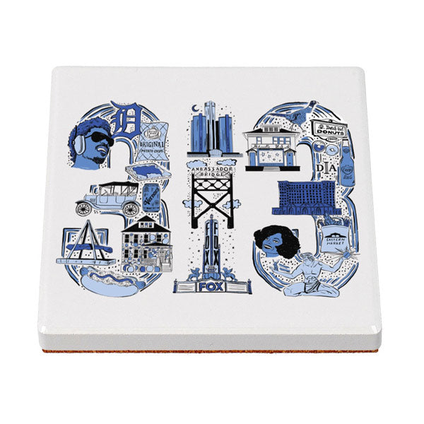 Ceramic Local Love Coasters