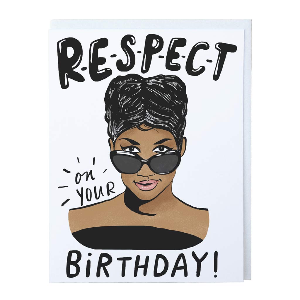 Aretha Birthday Card