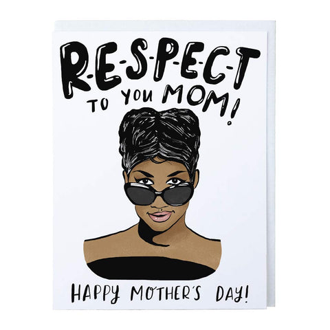 Aretha Respect Mother's Day Card