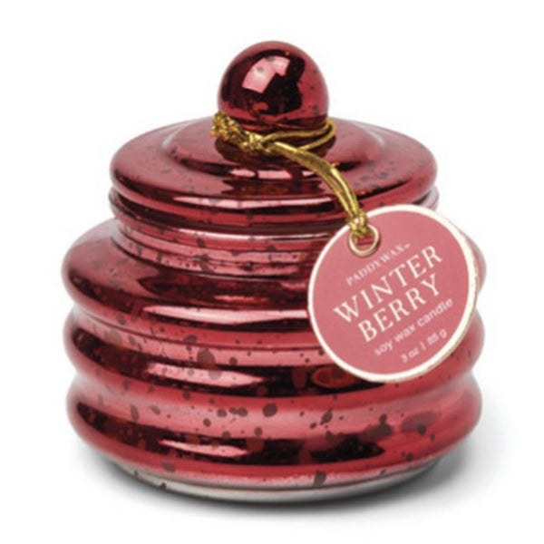 Holiday Beam Glass Candle -  3oz