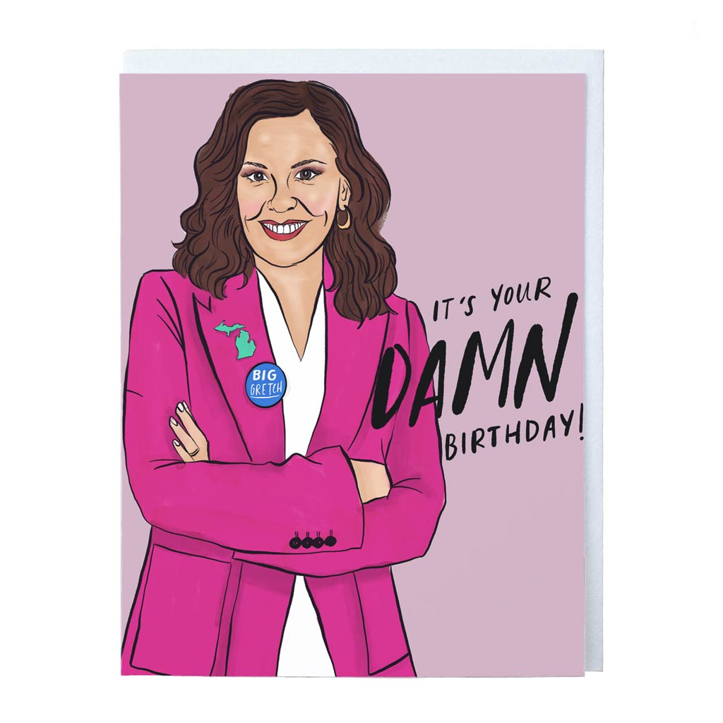 Big Gretch Birthday Card
