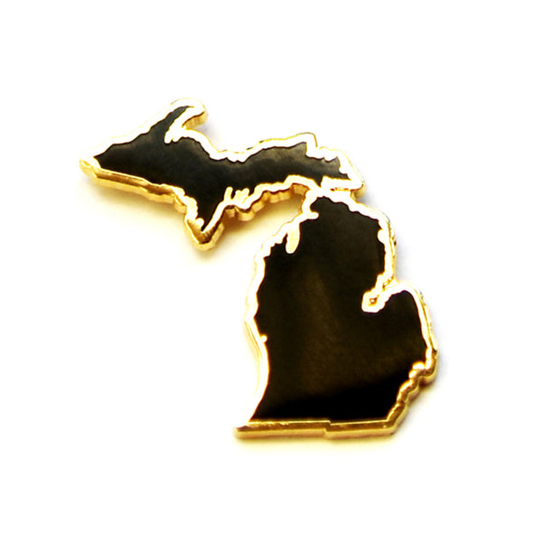 Michigan-Themed Enamel Pins