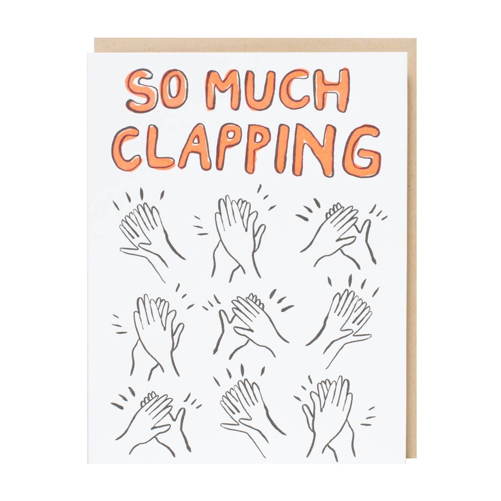Clapping Congrats Card
