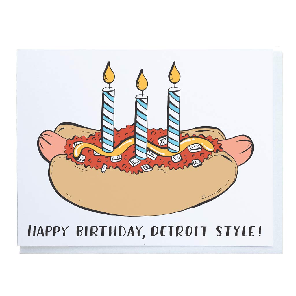 Happy Birthday Detroit Style