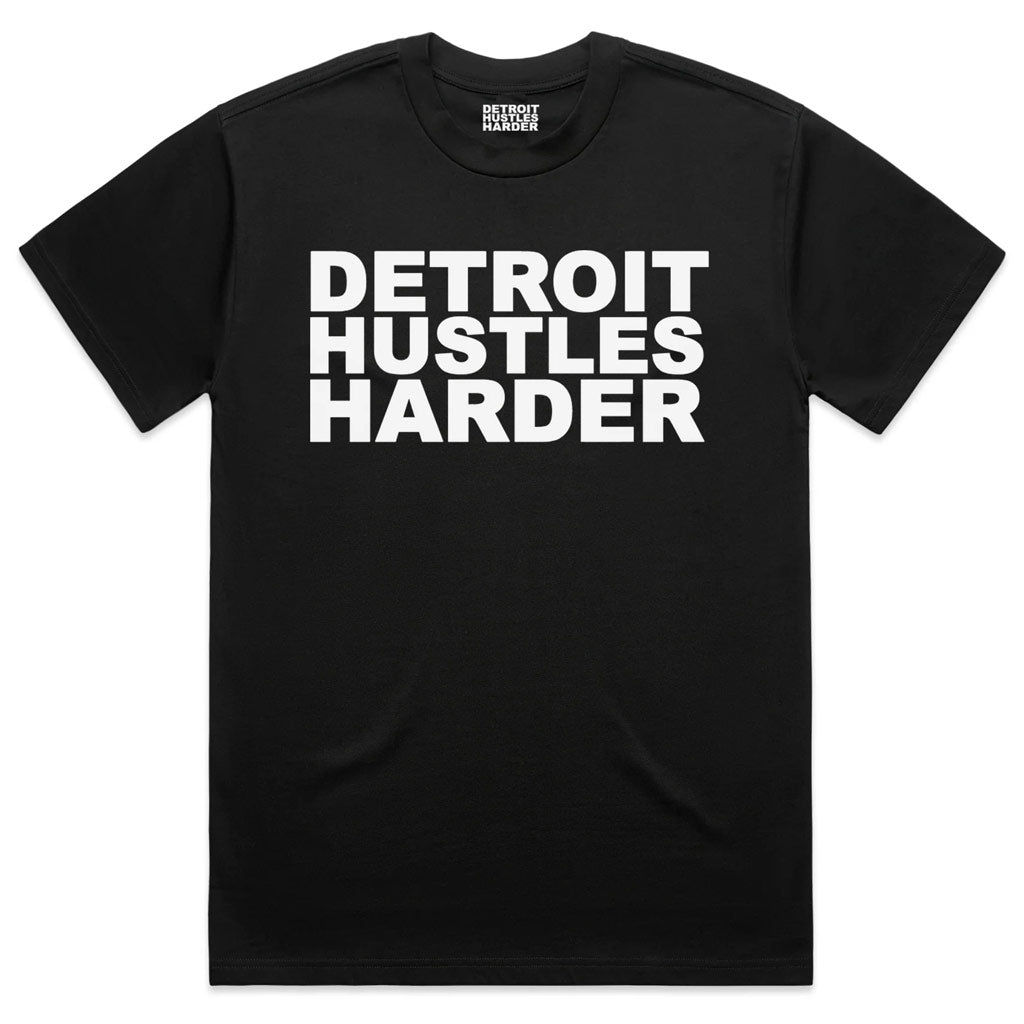 Detroit Hustles Harder T-shirt