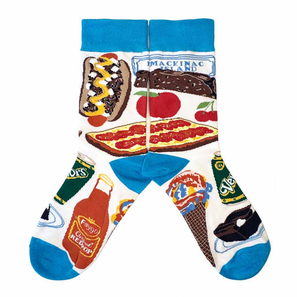 Michigan Foods Socks