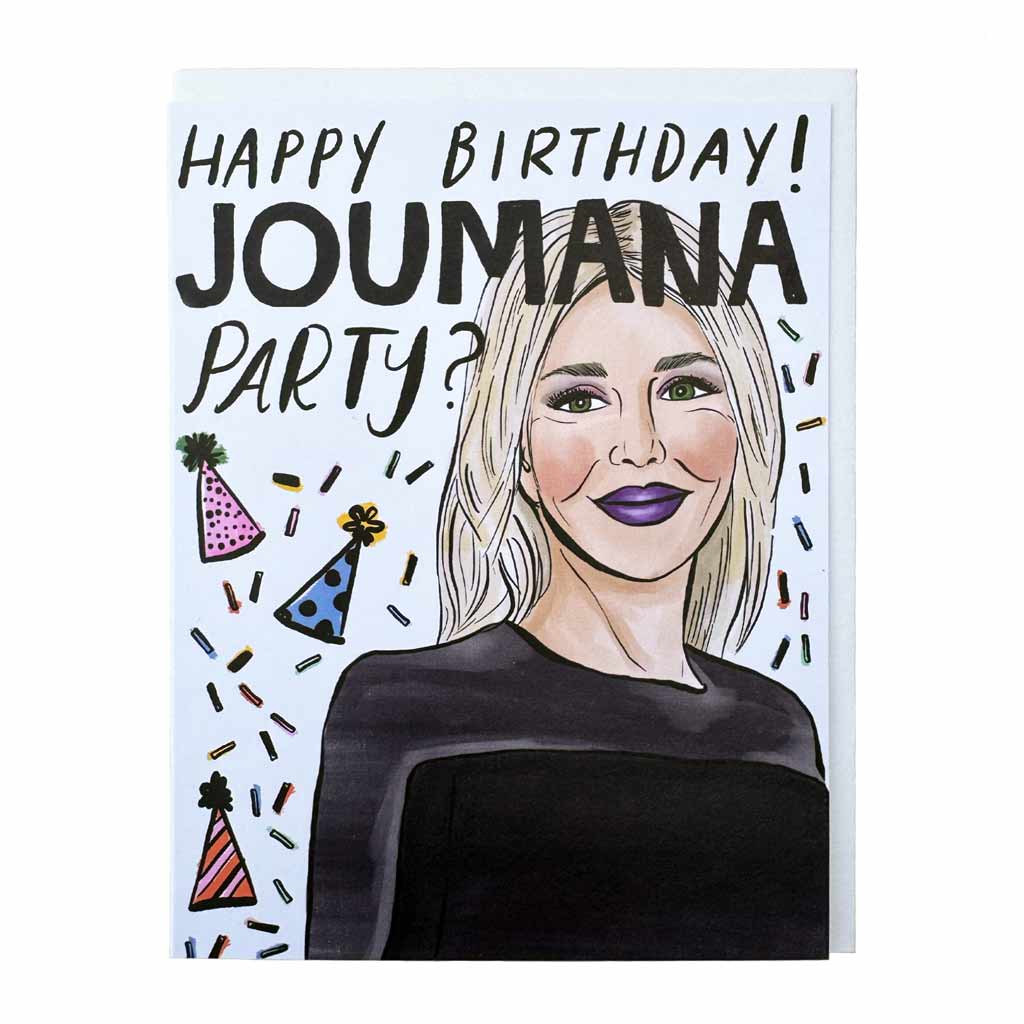 Joumana Birthday Card