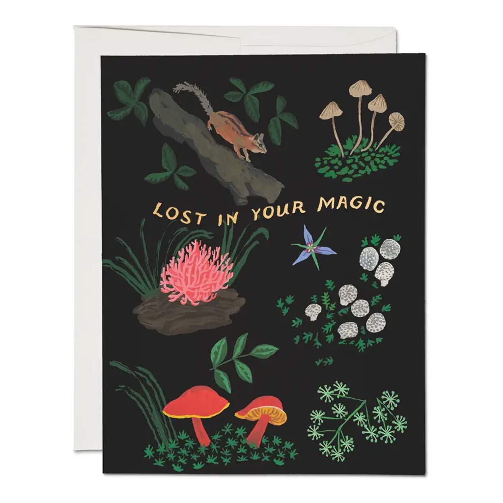 Lost in your Magic Love Card