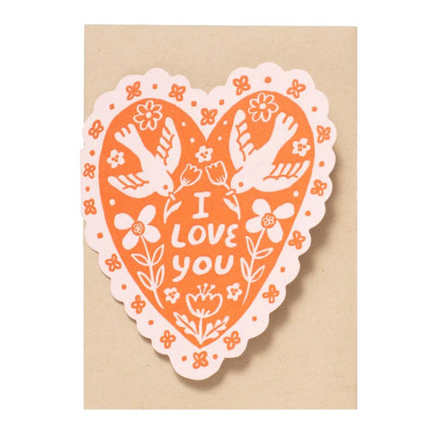 Love Birds Heart - Phoebe Wahl