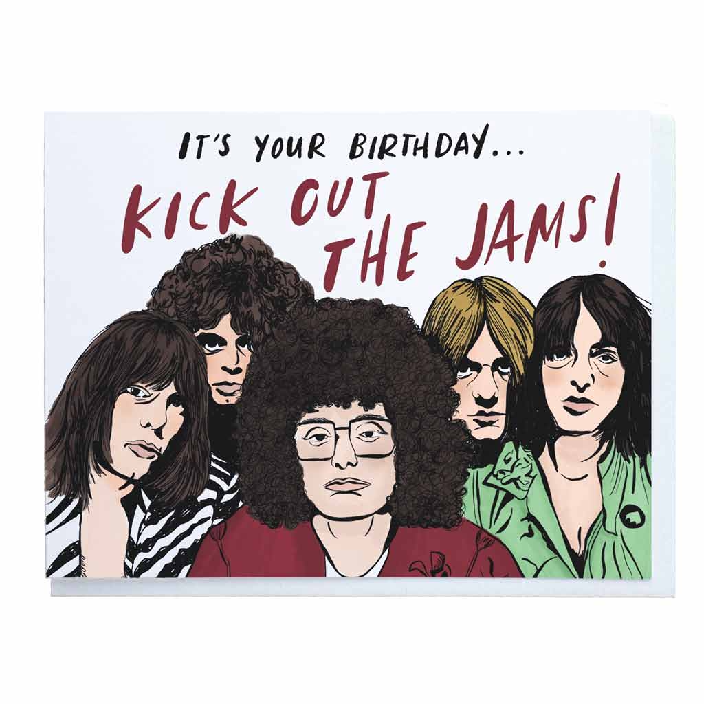 MC5 Kick out the Jams Birthday Card
