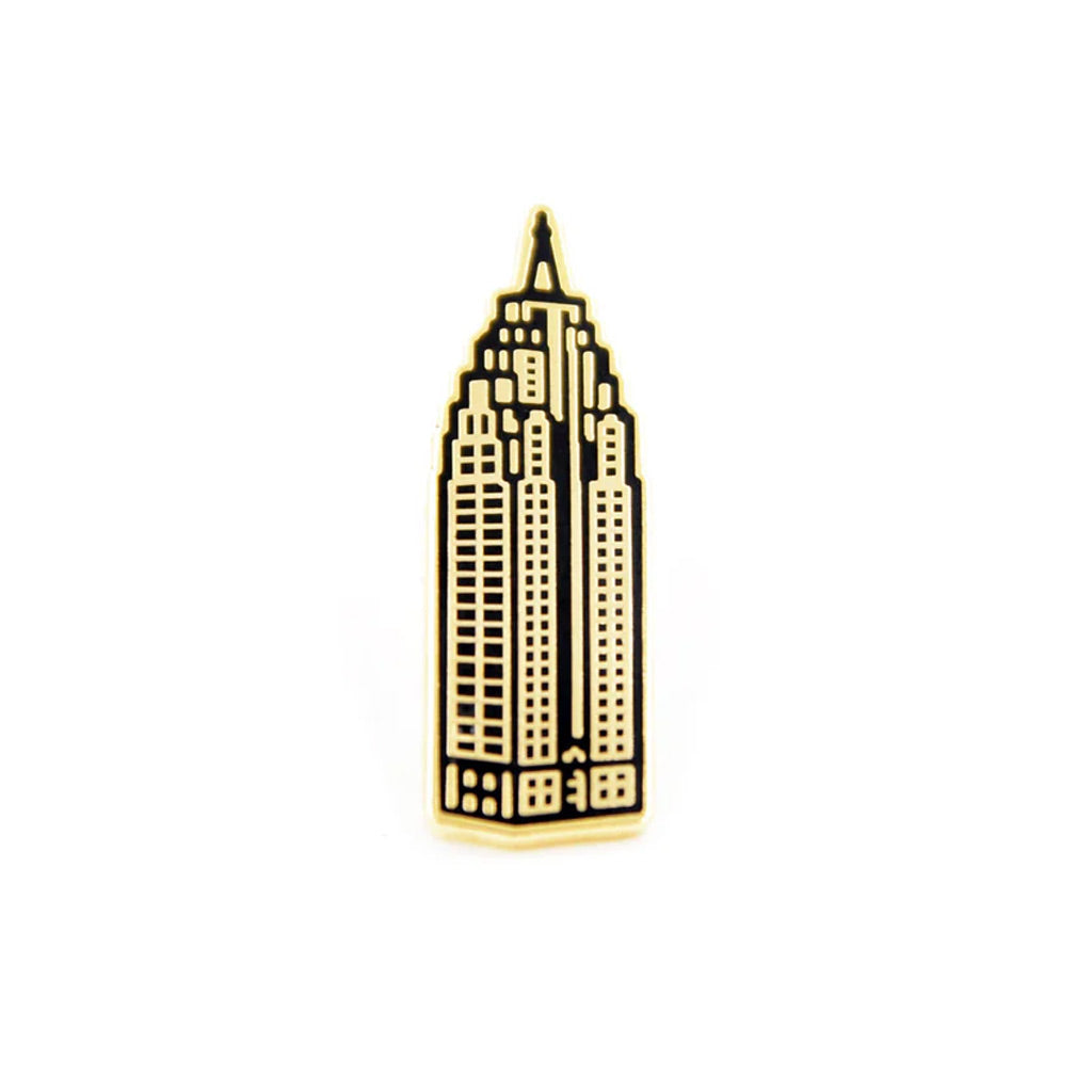 Penobscot Building Enamel Pin
