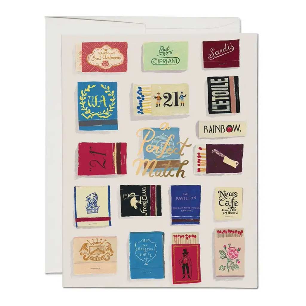 Matches Foil Love Card