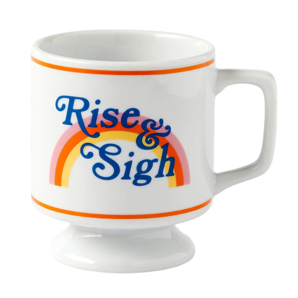 Rise & Sigh Pedestal Mug