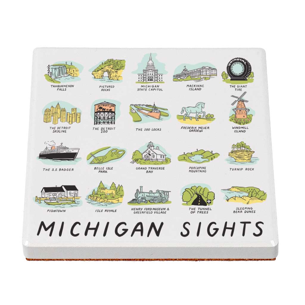 Ceramic Local Love Coasters