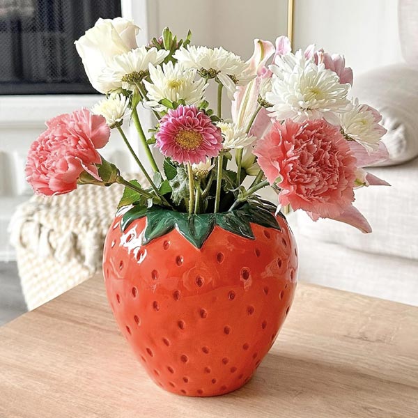 Strawberry Fields Vase