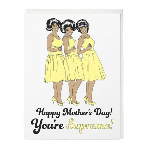Supremes Mother's Day Card