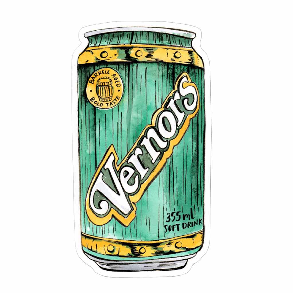 Vernor's Ginger Ale Sticker
