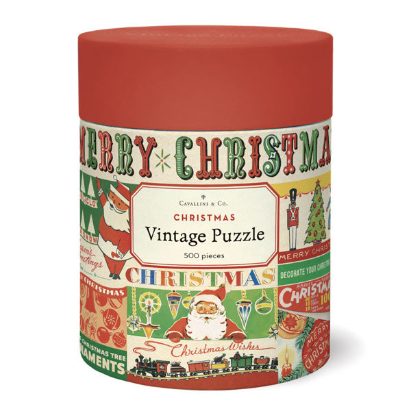 Vintage Christmas Puzzle