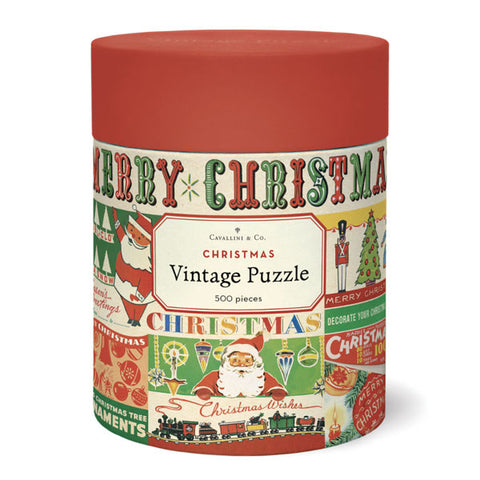 Vintage Christmas Puzzle