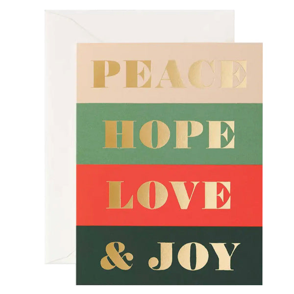 Peace & Joy Card