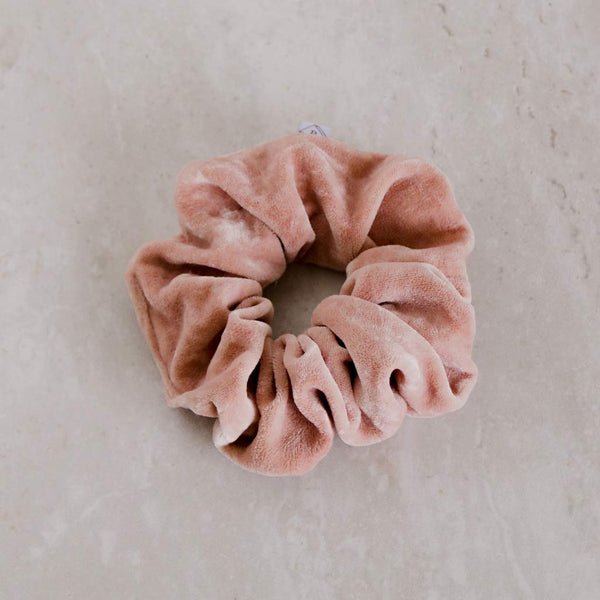 Naturally Dyed Velvet Scrunchie