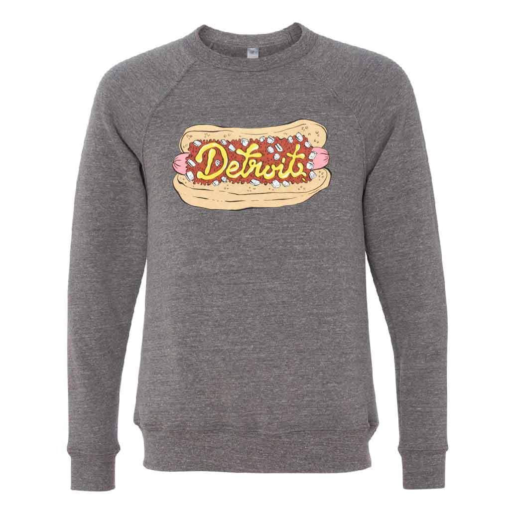 Detroit Coney Dog Crewneck Sweatshirt - City Bird 