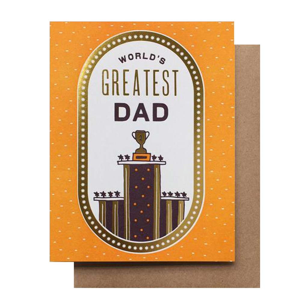 World's Greatest Dad Card 2