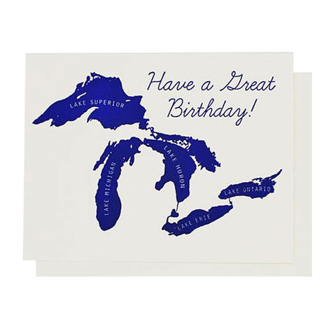 Have a Great Birthday Card - City Bird 