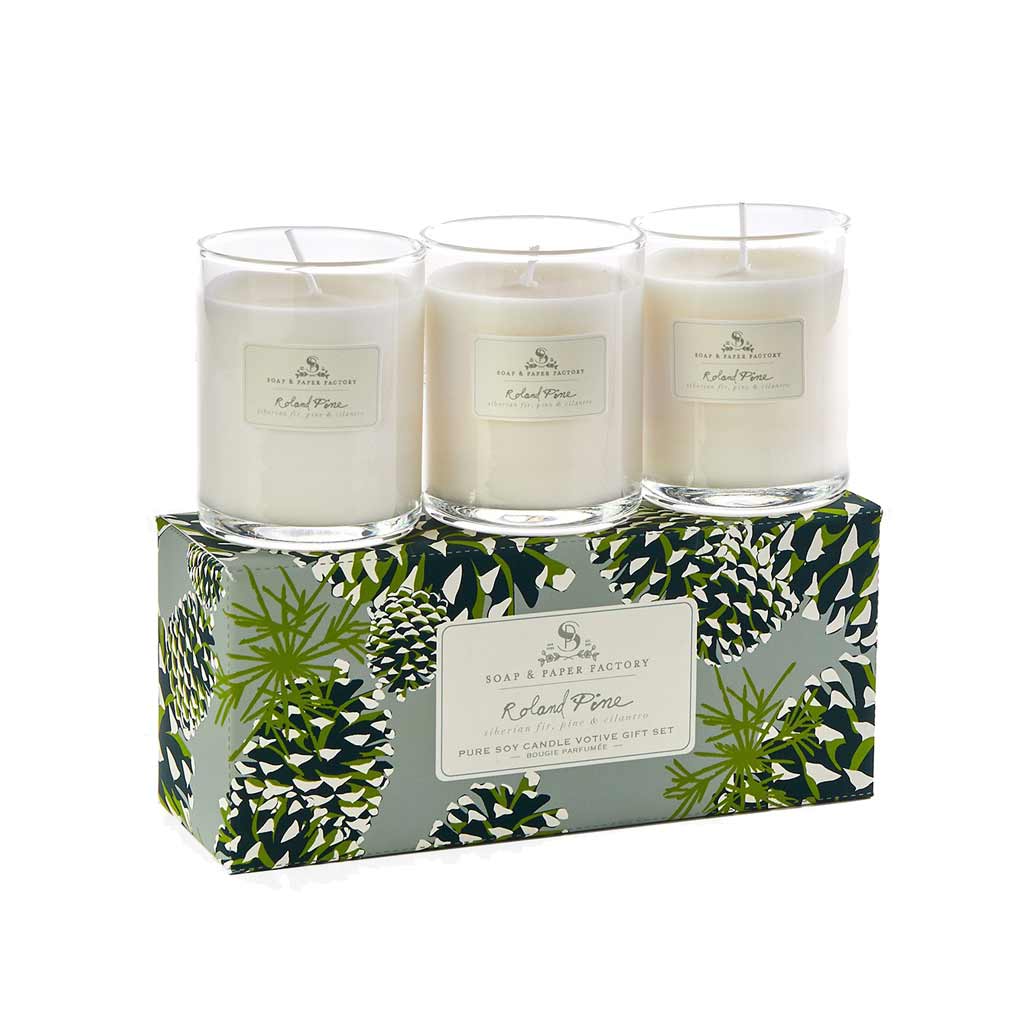 RP Votive Set Candle - 3 - Roland Pine - City Bird