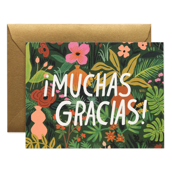Muchas Gracias! Card