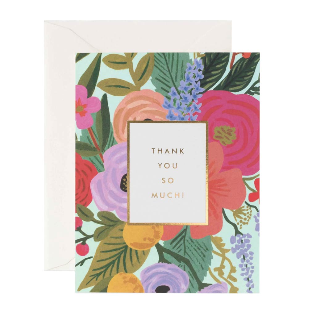 Garden Party Thank You Card