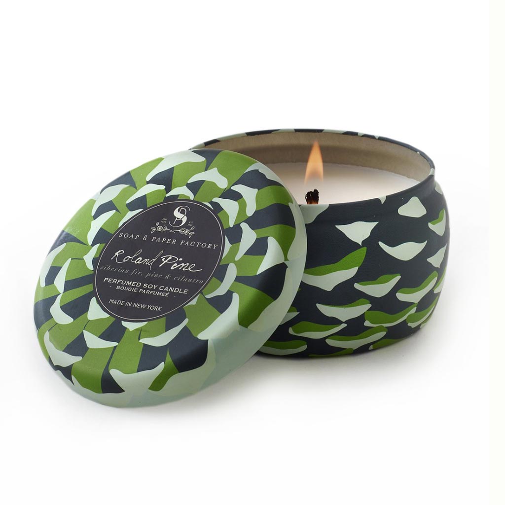 RP 6 oz. Roland Pine Tin Soy Candle