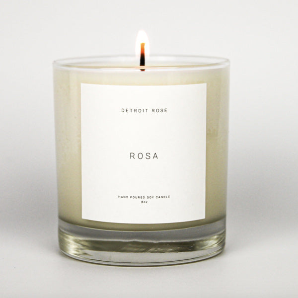 Detroit Rose Soy Candle