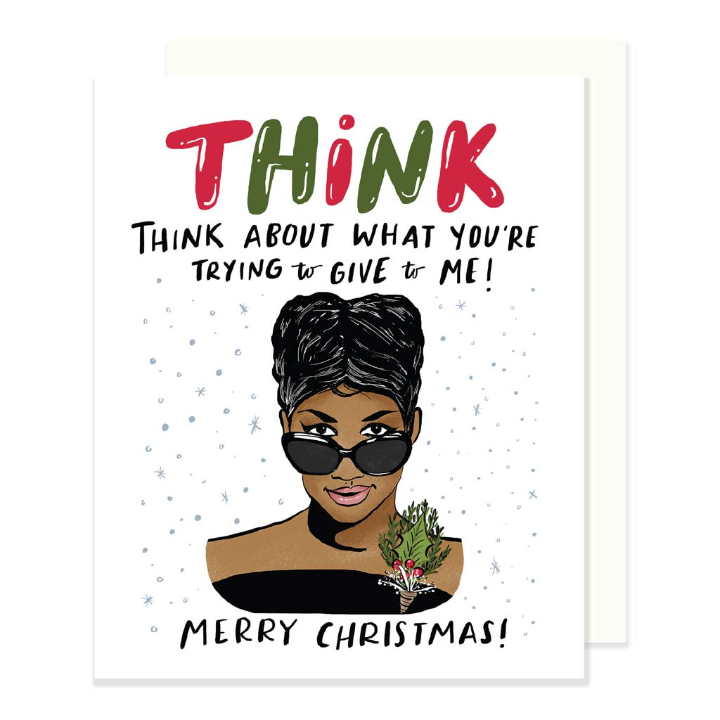 Aretha Christmas Card