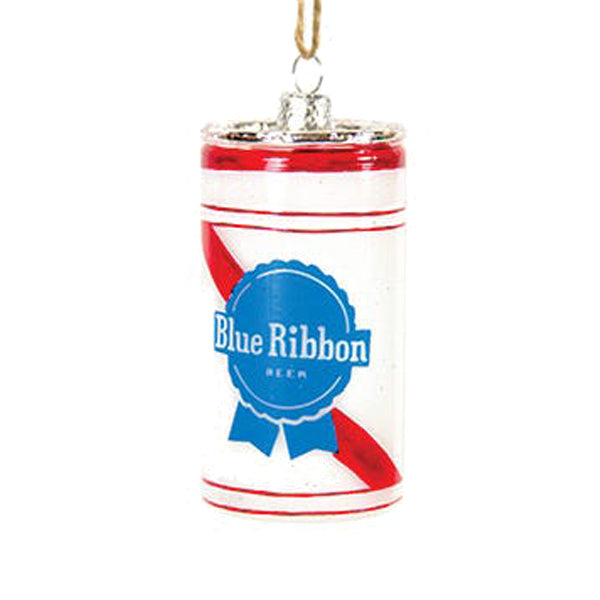 Blue Ribbon Beer Can Ornament