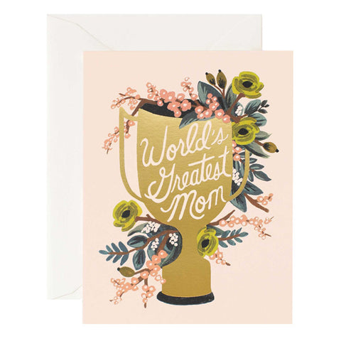 World's Greatest Mom Card - City Bird