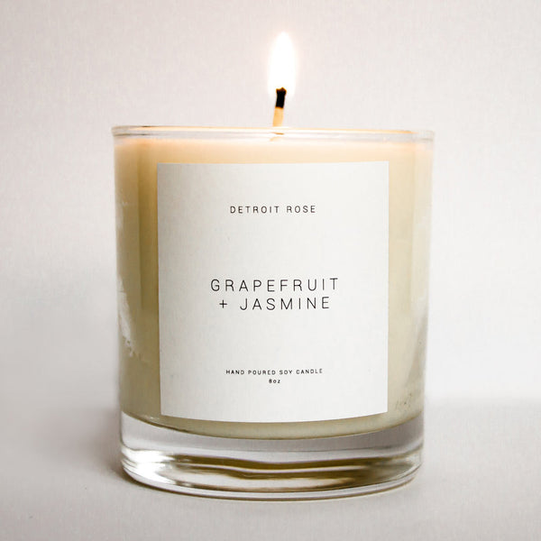 Detroit Rose Soy Candle