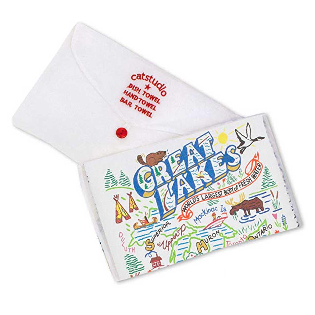 Great Lakes Dish Towel - City Bird