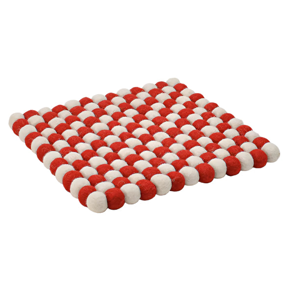 Square Pom-Pom Trivets