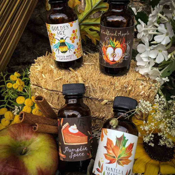 Autumn Sun Simple Syrup Sampler