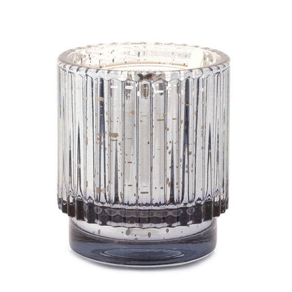 Short Ribbed Glass Candle - 4.5 oz.