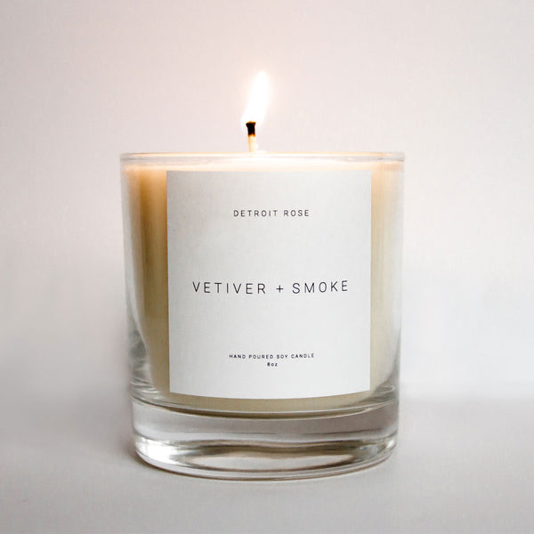 Detroit Rose Soy Candle