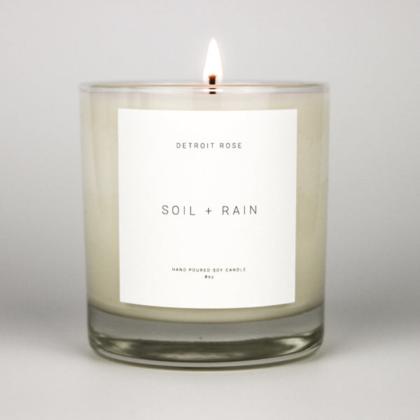 Detroit Rose Soy Candle