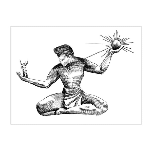 Spirit of Detroit Giclee Print