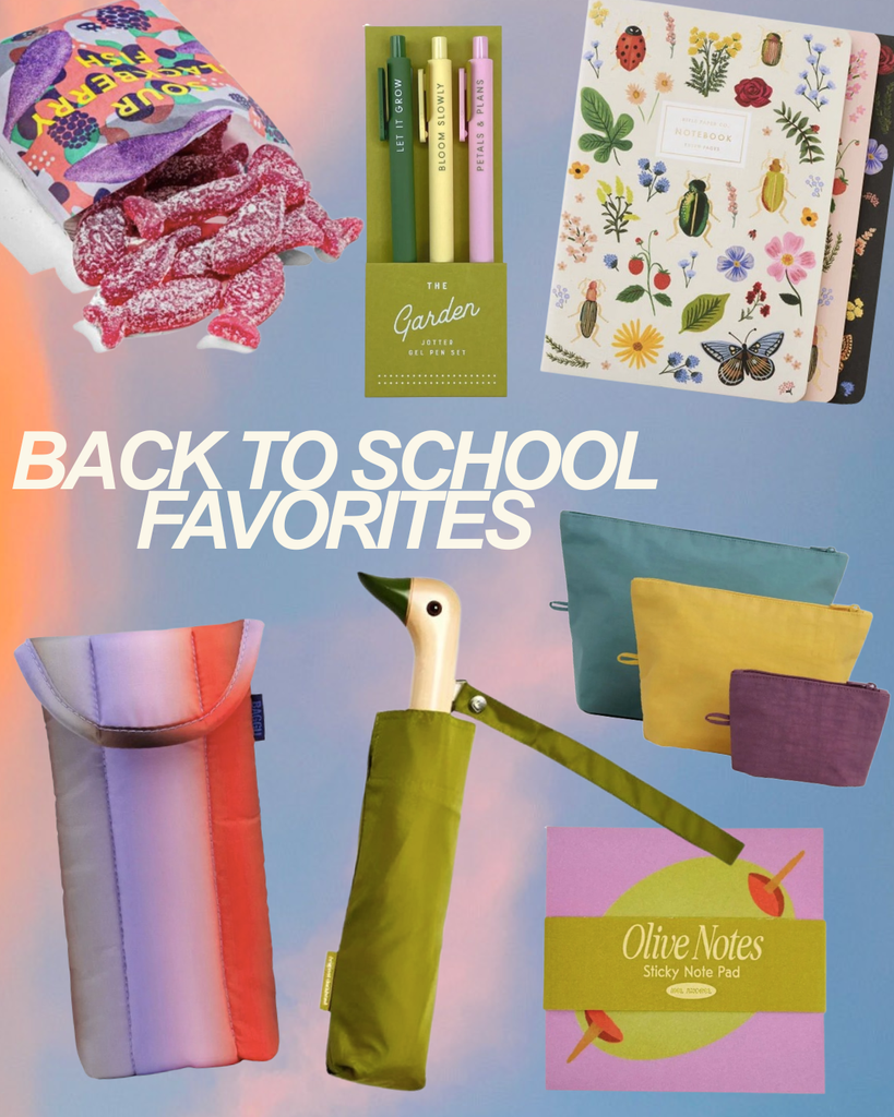 Back to School Favorites