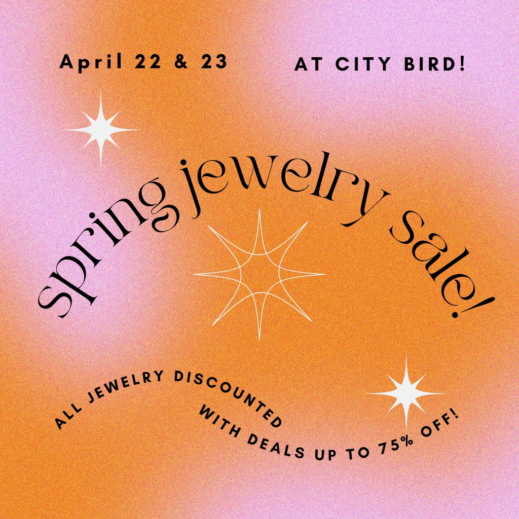 Spring Jewelry Sale