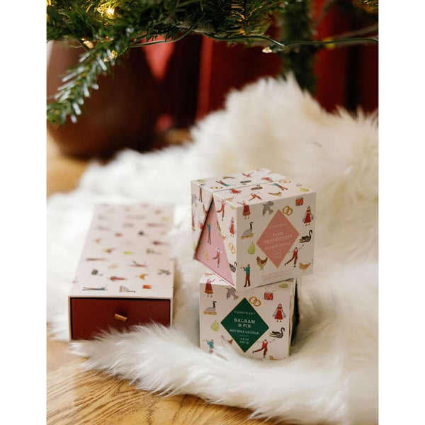 Twelve Days of Christmas Boxed Candle