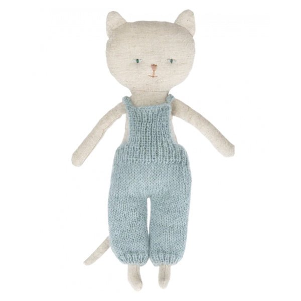 Kitten in Overalls