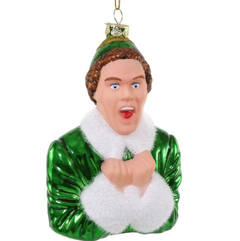 Santa's Here Ornament