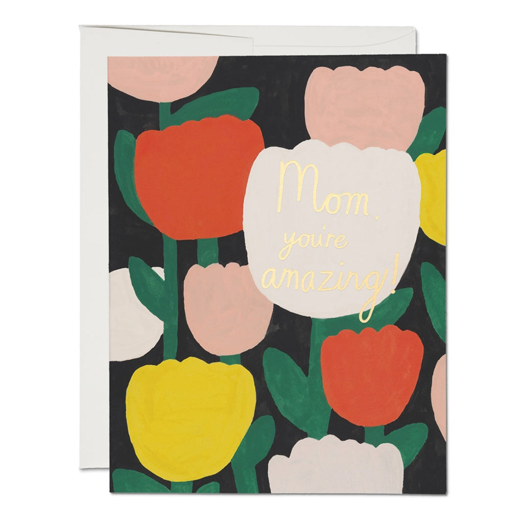 Amazing Tulips Mother's Day Card